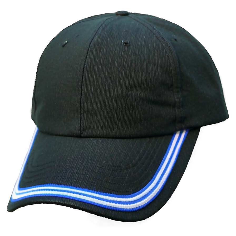 Black Cap With Visor Png Osy37 PNG Image