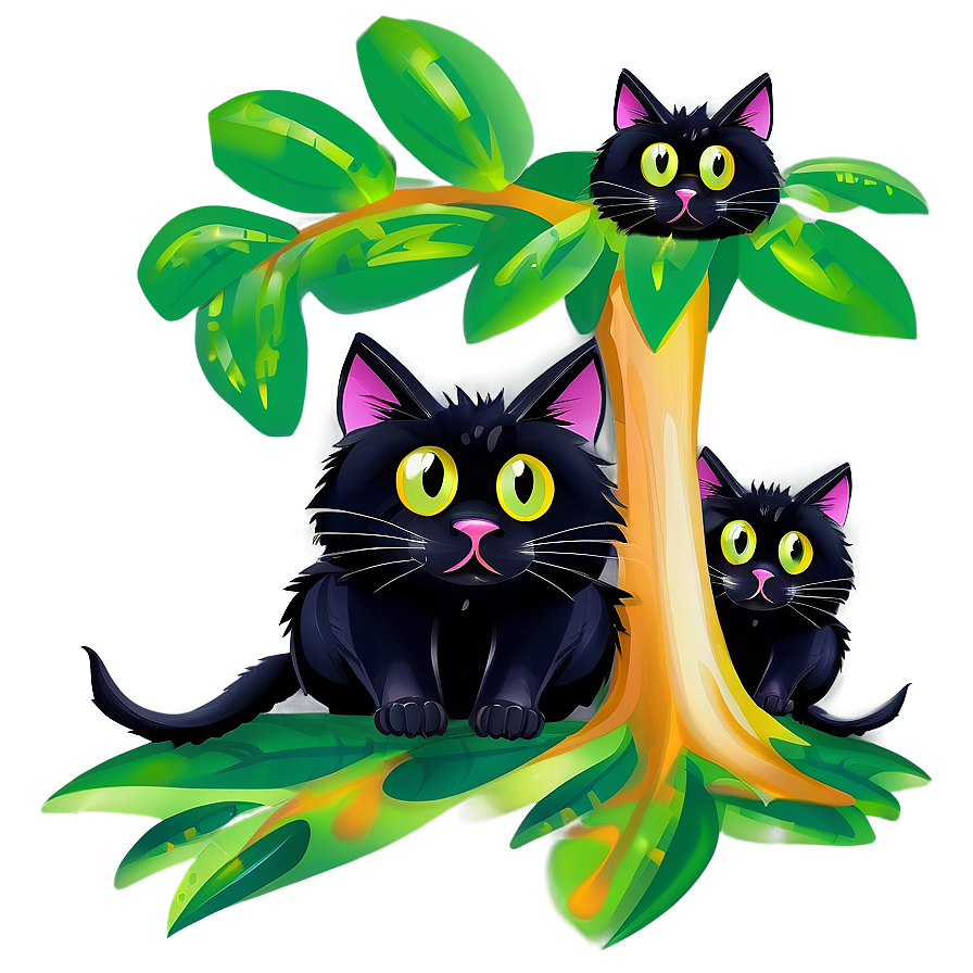 Black Cat Clipart Png 05232024 PNG Image