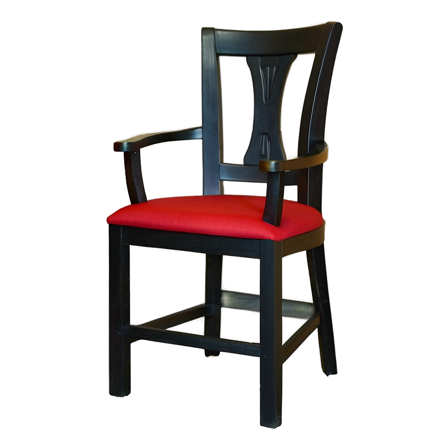 Black Chair A PNG Image