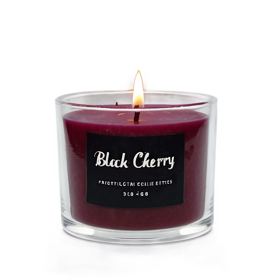 Black Cherry Candle Png Vqe70 PNG Image