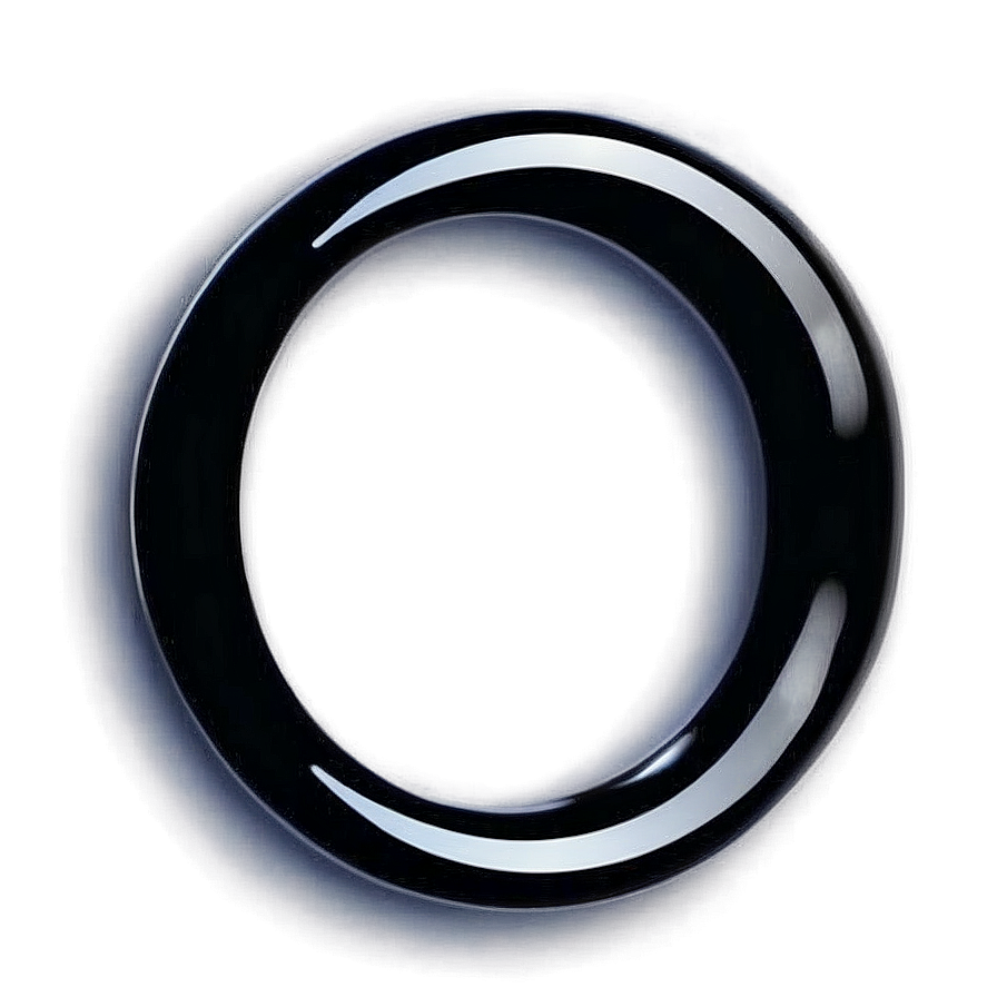 Black Circle With Transparent Background Png 05252024 PNG Image