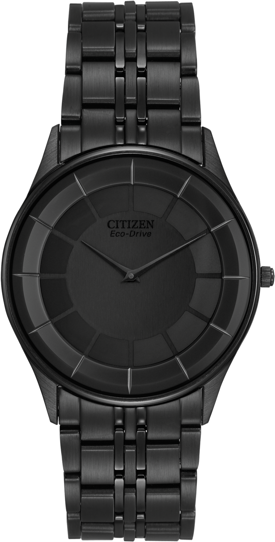 Black Citizen Eco Drive Wristwatch PNG Image