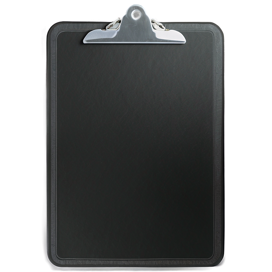 Black Clipboard Png Hmg46 PNG Image