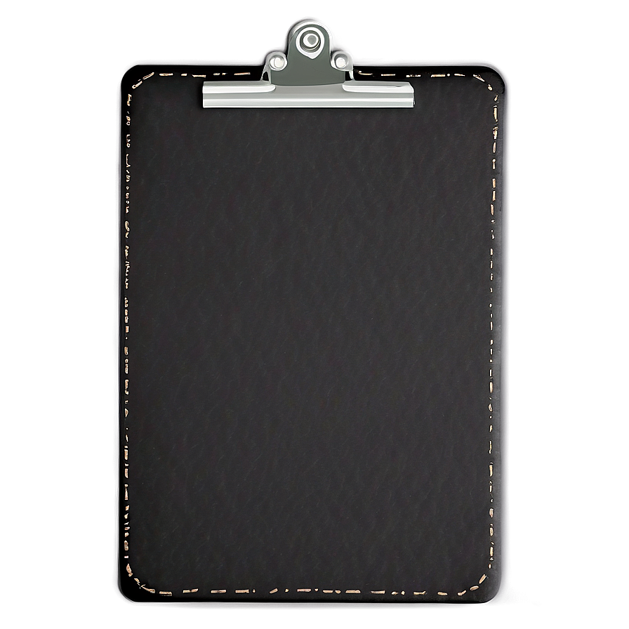 Black Clipboard Png Put6 PNG Image