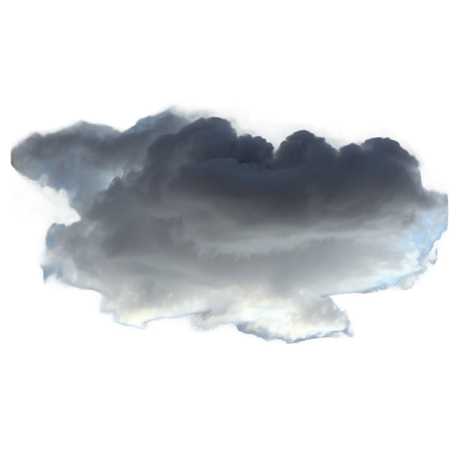 Black Clouds B PNG Image