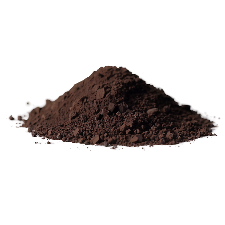 Black Cocoa Powder Png Avg PNG Image