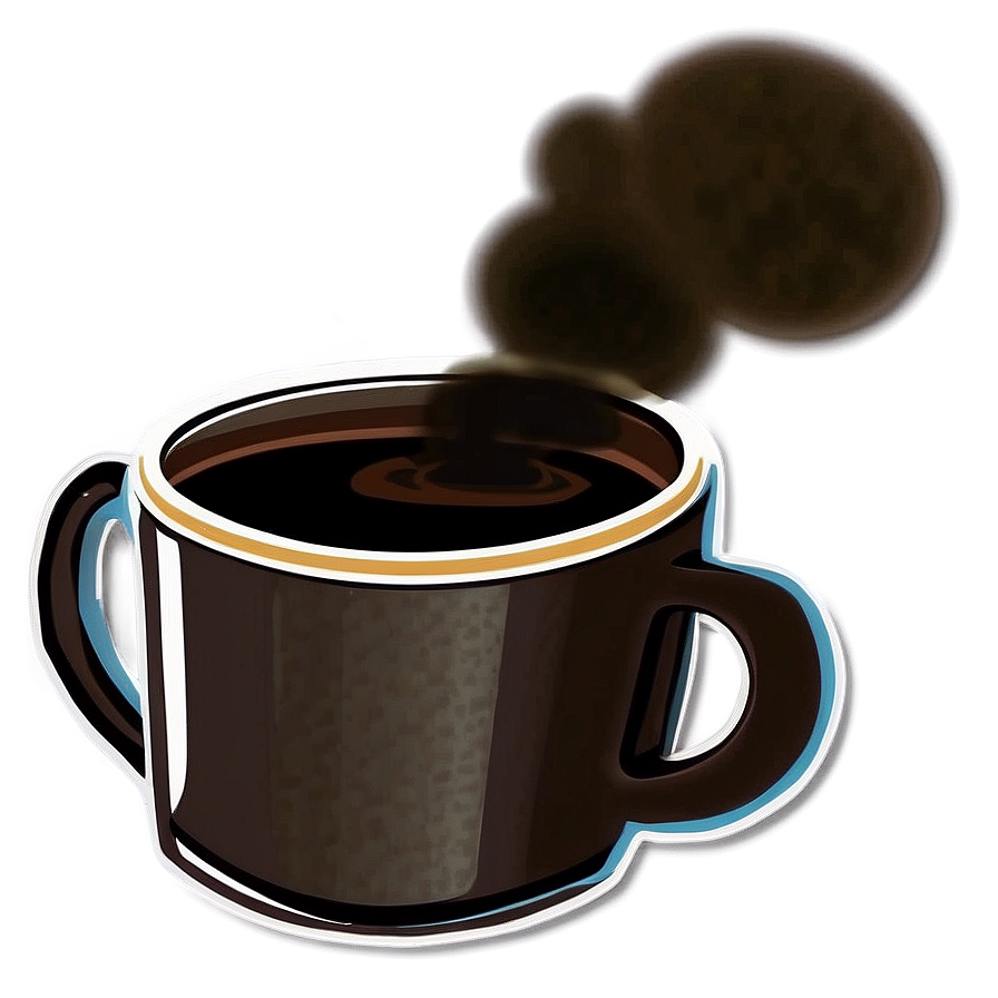 Black Coffee Steam Png 06212024 PNG Image