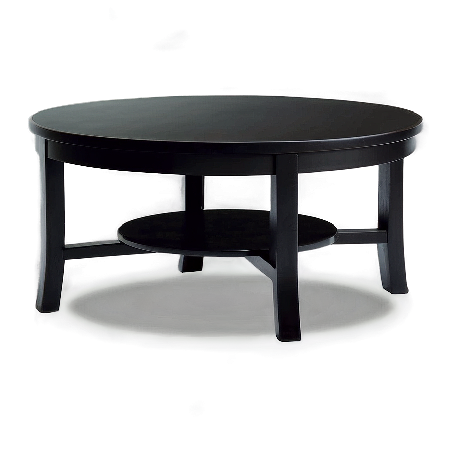 Black Coffee Table Png Ryn85 PNG Image