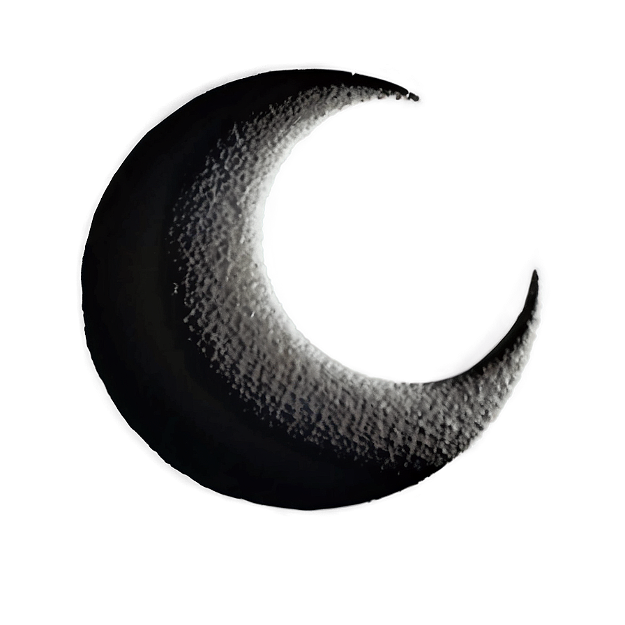 Black Crescent Moon Png 72 PNG Image