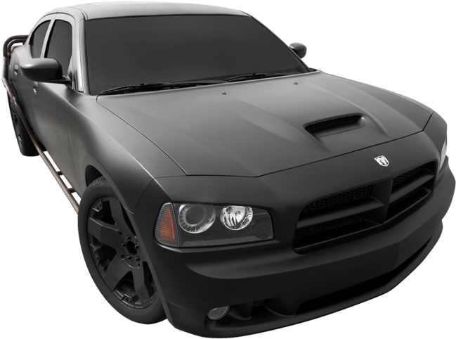 Black Dodge Charger Fast Furious PNG Image