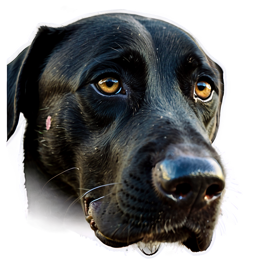 Black Dog Nose Png Wxl13 PNG Image