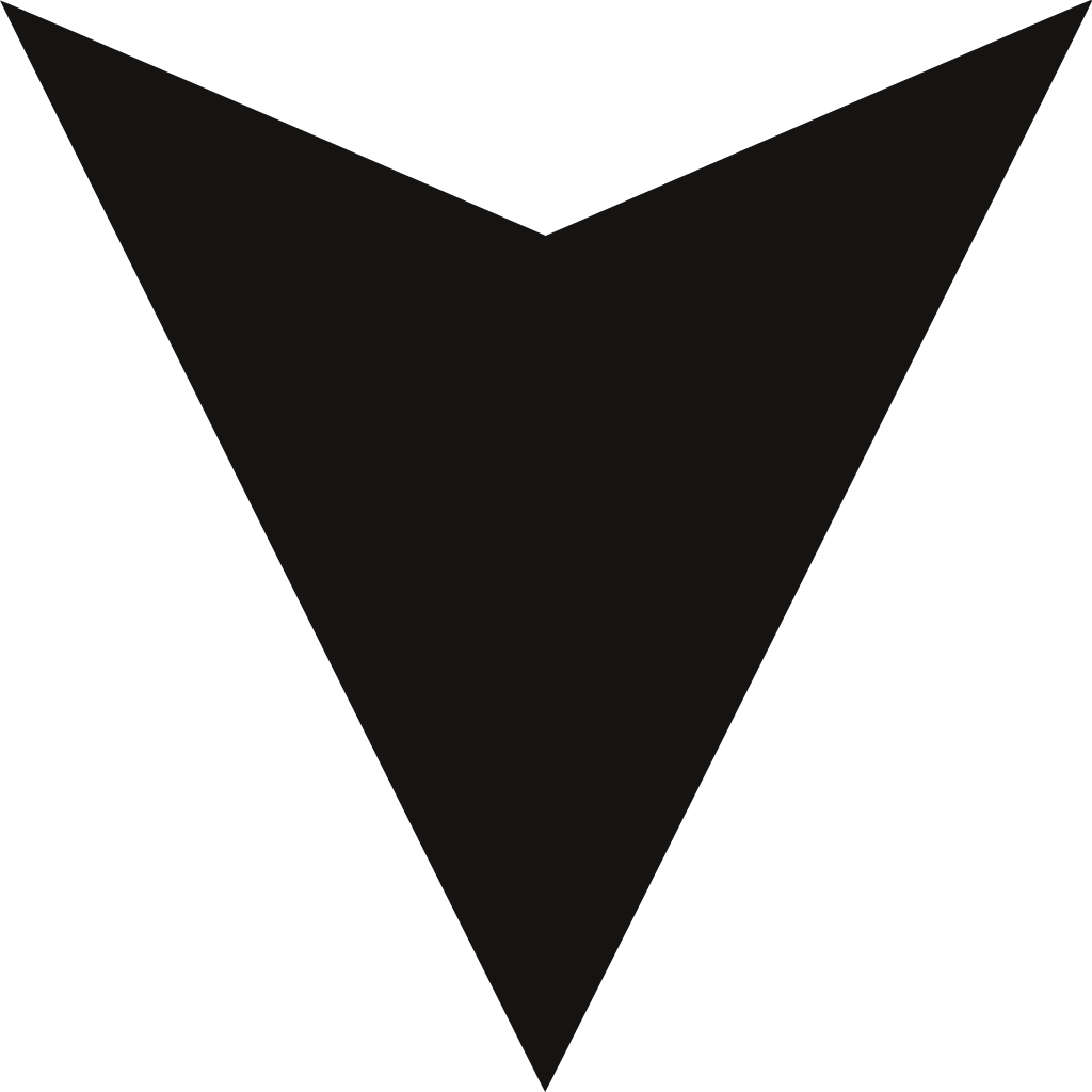 Black Downward Arrow Graphic PNG Image