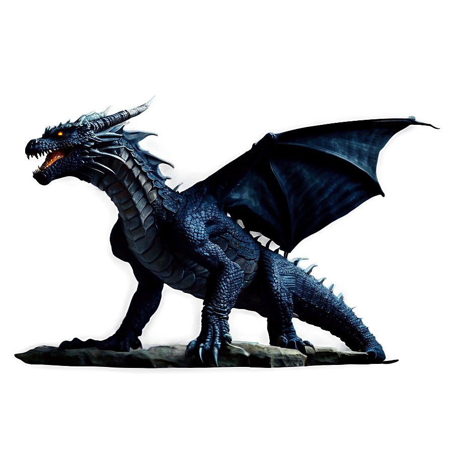 Black Dragon Landing Png Hwn PNG Image