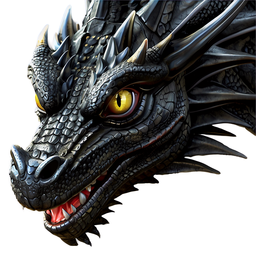 Black Dragon Vector Png 05032024 PNG Image