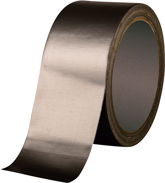 Black Duct Tape Roll PNG Image