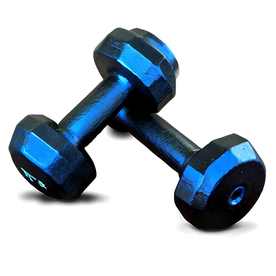 Black Dumbbell Design Png 05252024 PNG Image