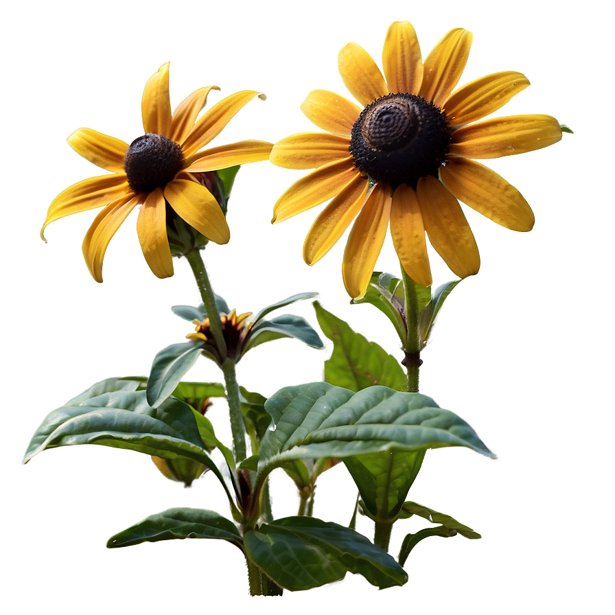 Black Eyed Susan Garden View Png Kem57 PNG Image