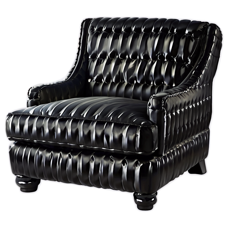 Black Fabric Chair Png 06282024 PNG Image