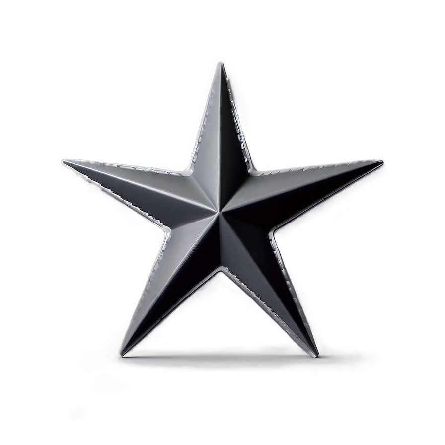 Black Fade Star Png Jjk PNG Image