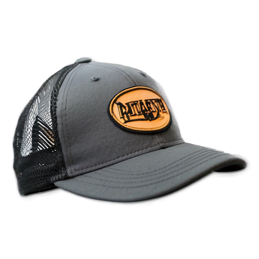 Black Fitted Trucker Hat Png 97 PNG Image