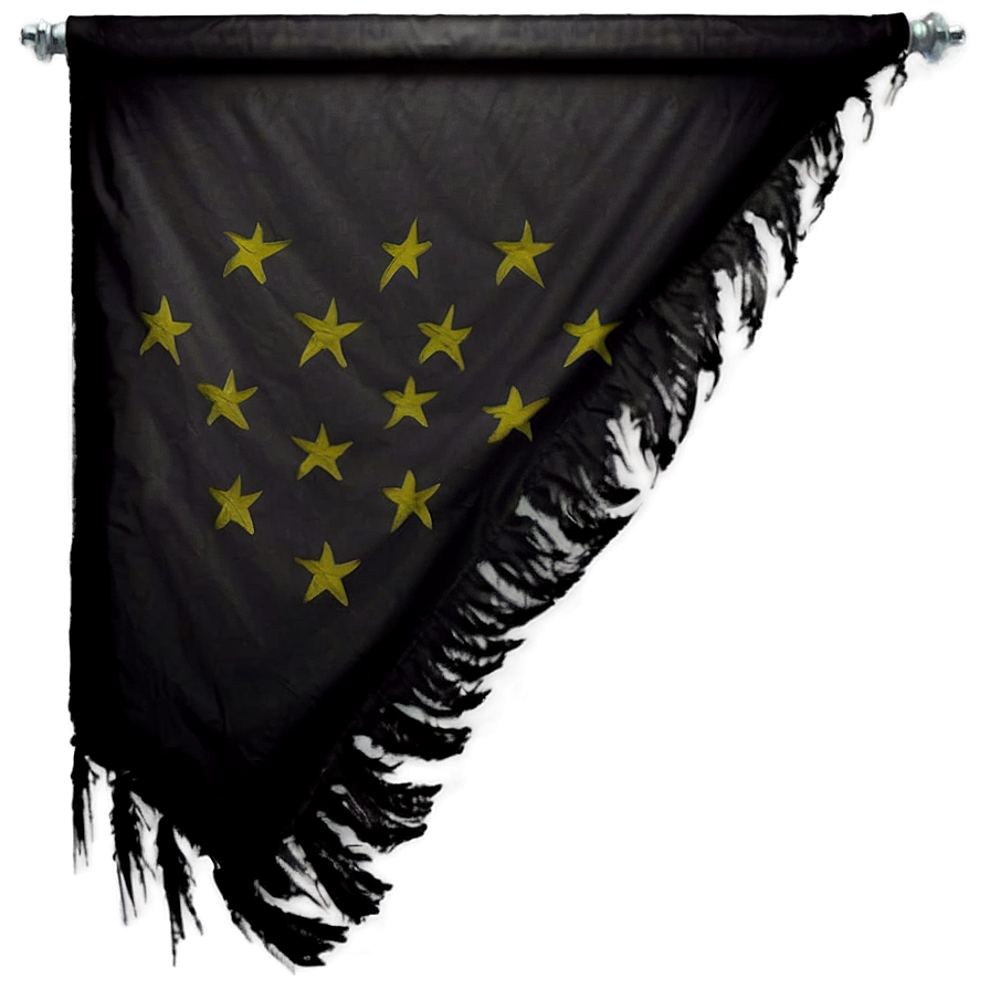 Black Flag Banner Png 5 PNG Image