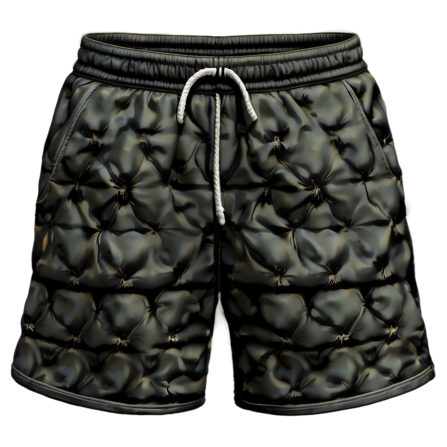 Black Fleece Shorts Png Rsc15 PNG Image