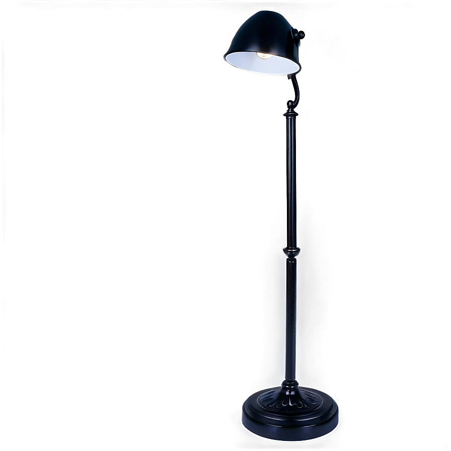 Black Floor Lamp Png 06122024 PNG Image