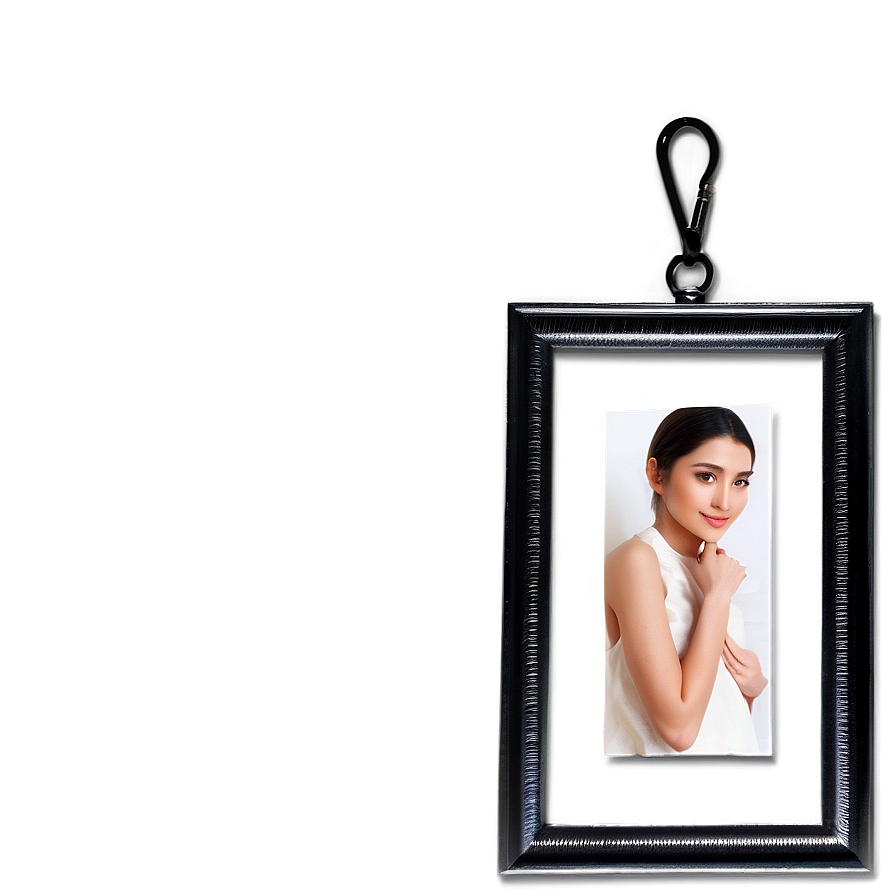 Black Frame Portrait Png 06262024 PNG Image