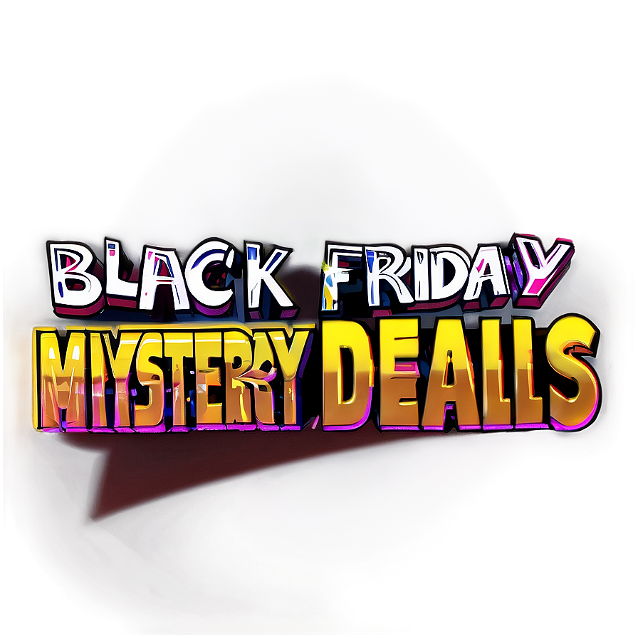 Black Friday Mystery Deals Png Ryj66 PNG Image