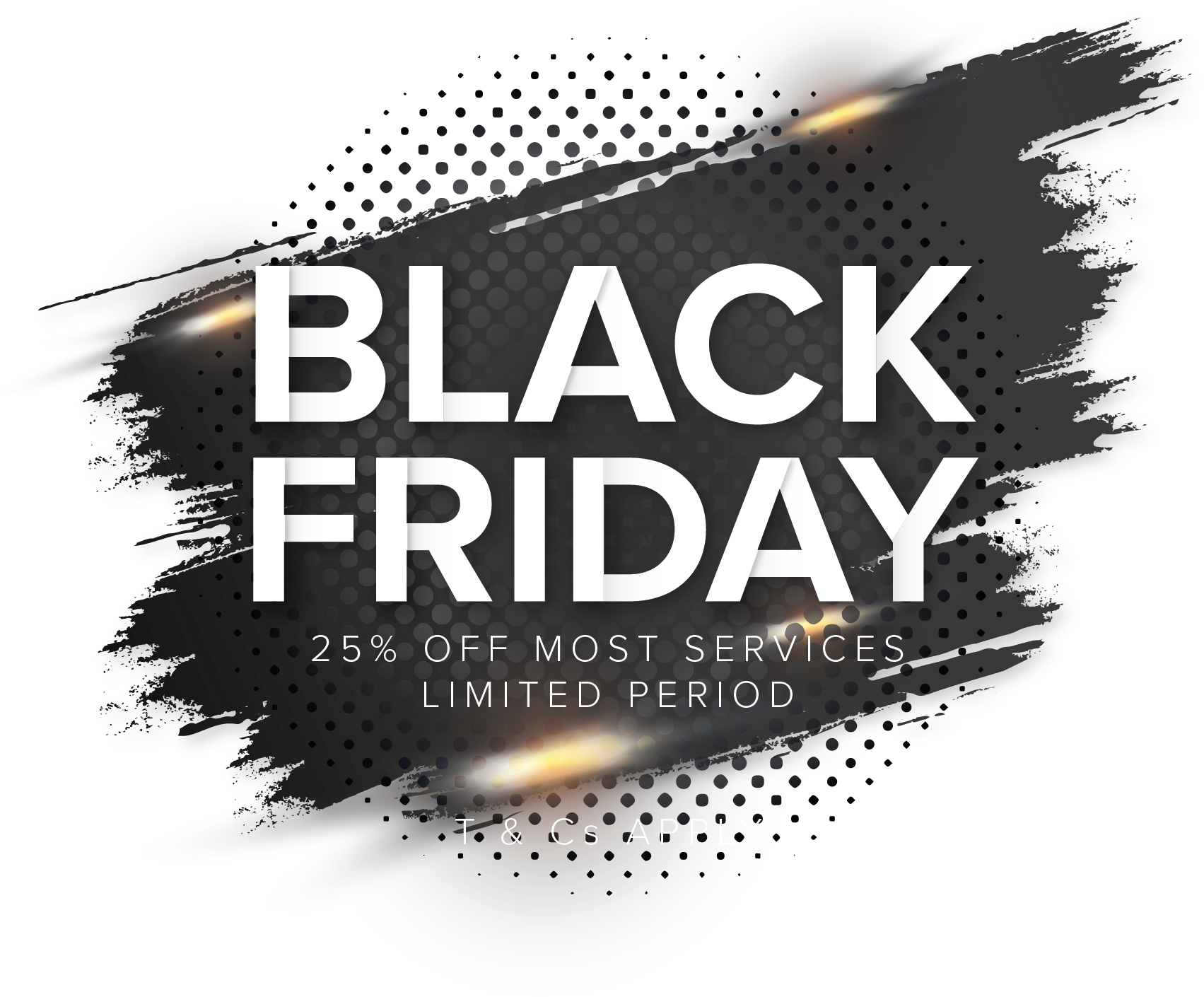 Black Friday Sale Advertisement PNG Image