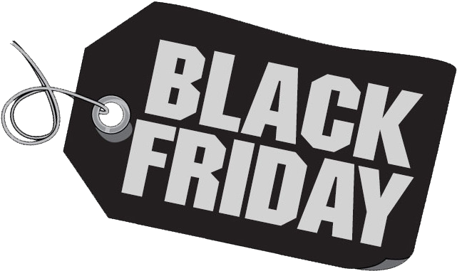 Black Friday Tag Illustration PNG Image