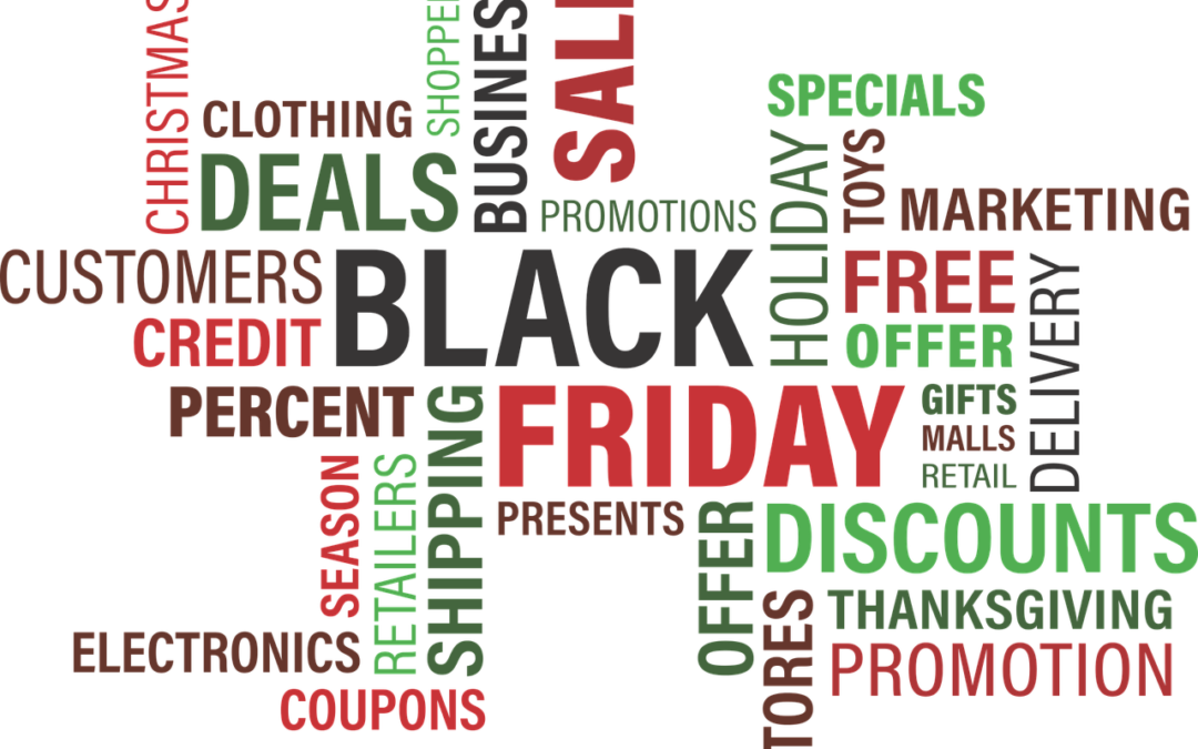 Black Friday Word Cloud PNG Image