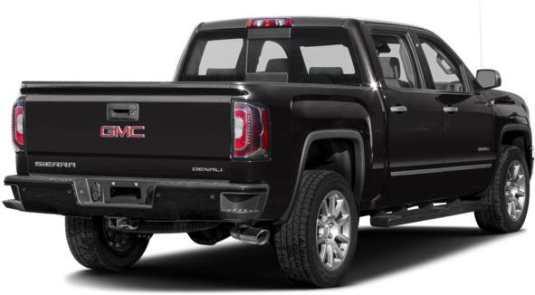 Black G M C Sierra Denali Truck PNG Image