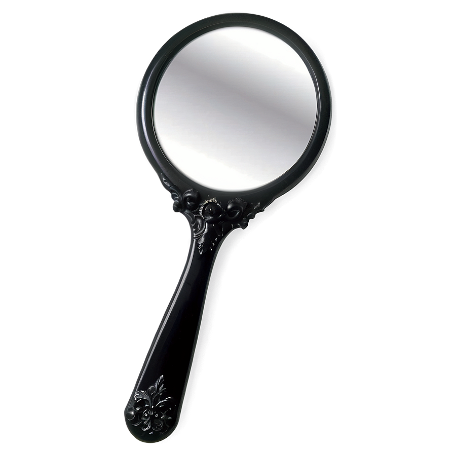 Black Hand Mirror Png 06212024 PNG Image