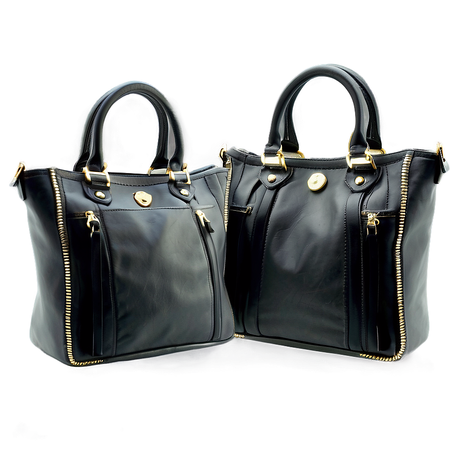 Black Handbag Png 06252024 PNG Image