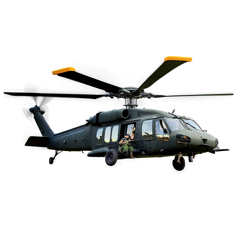 Black Hawk Helicopter Hovering Png 06252024 PNG Image