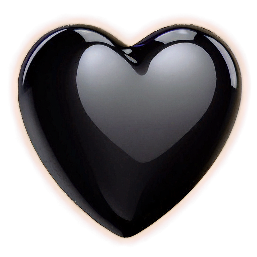 Black Heart Icon Png Npr97 PNG Image