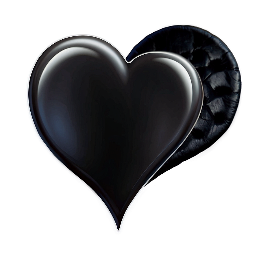 Black Hearts Png Kdk PNG Image