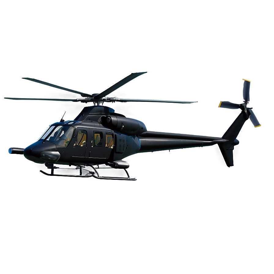 Black Helicopter Png 70 PNG Image