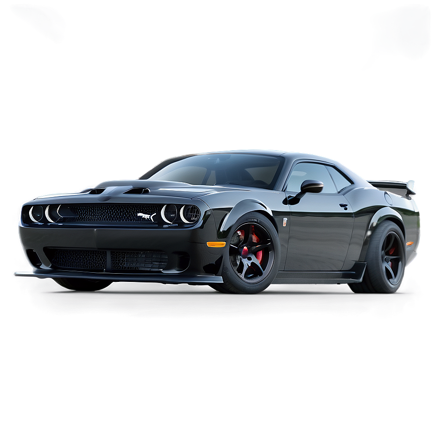 Black Hellcat Png Mex87 PNG Image