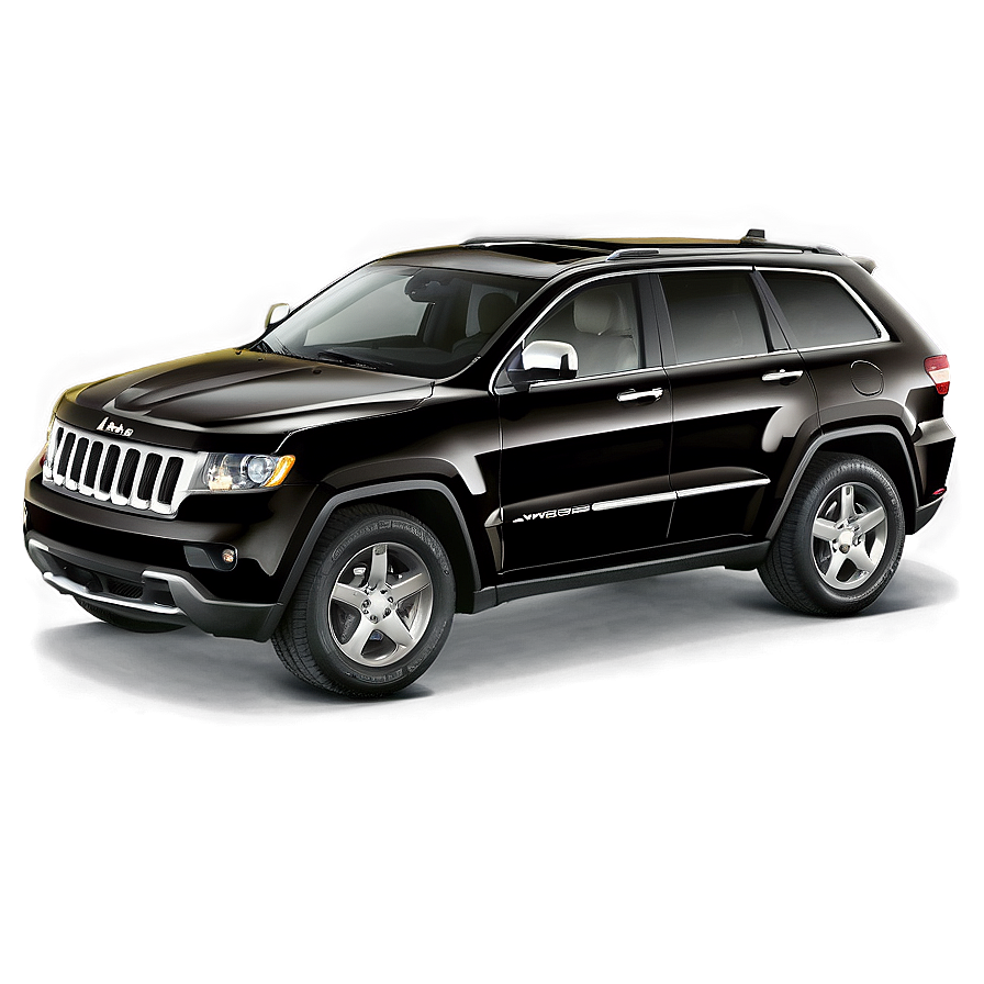 Black Jeep Grand Cherokee Vector Png Cgg PNG Image