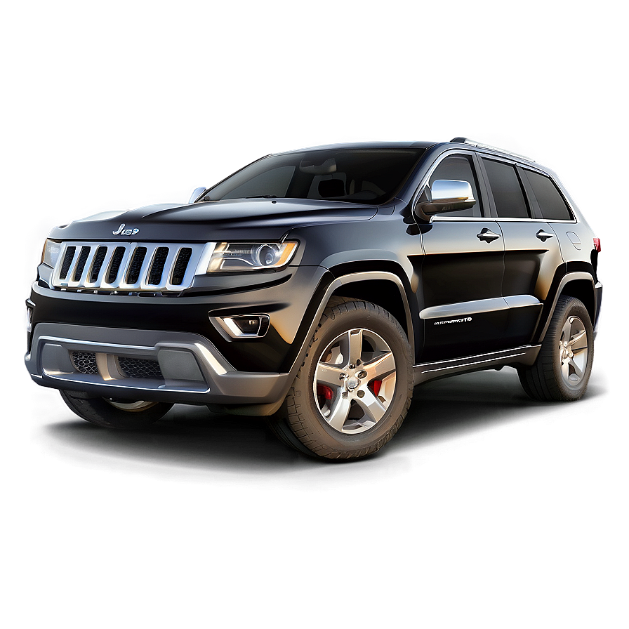 Black Jeep Grand Cherokee Vector Png Lbc84 PNG Image