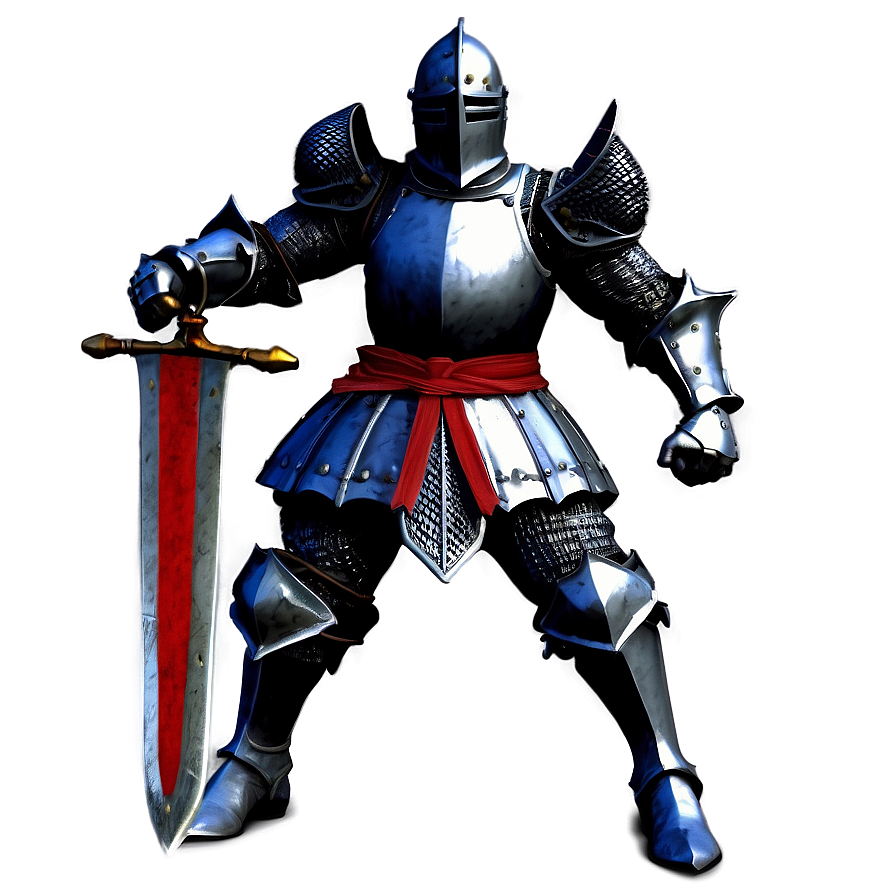 Black Knight Combat Stance Png Txu65 PNG Image