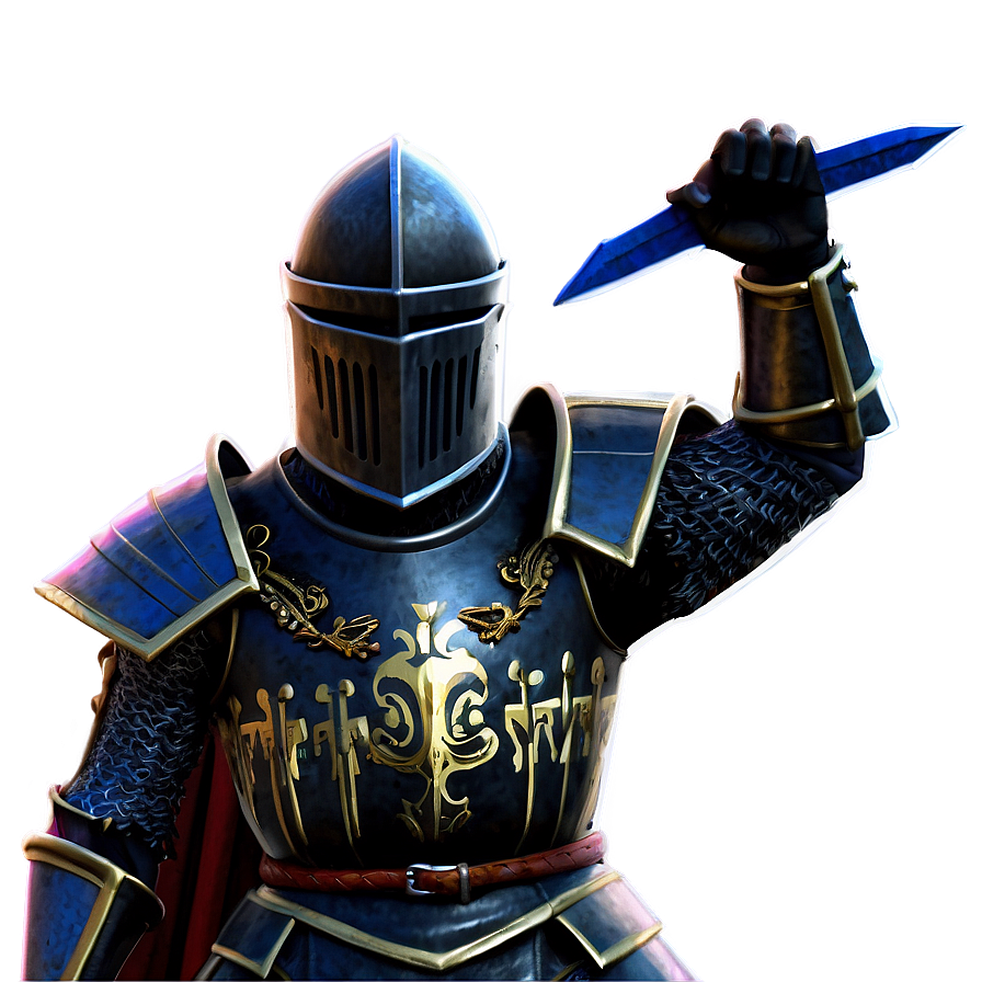 Black Knight Dueling Png Oek26 PNG Image