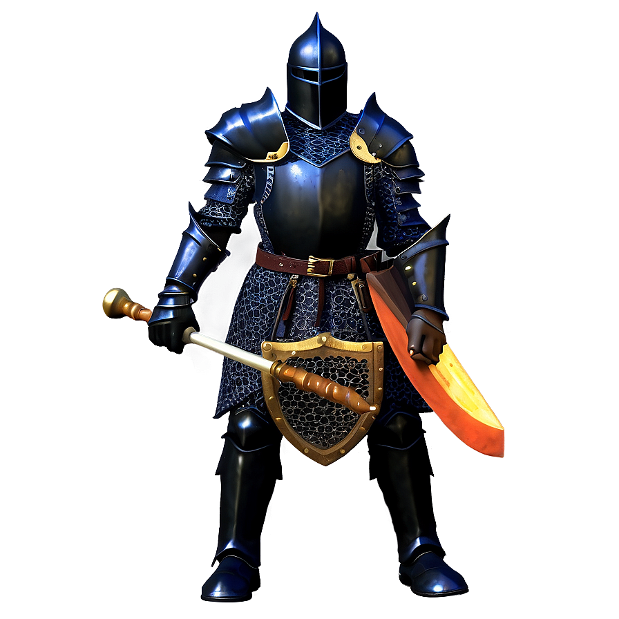 Black Knight With Axe Png Ntb PNG Image