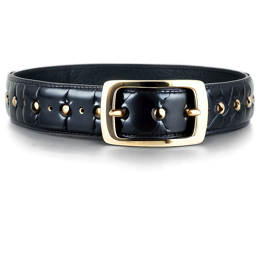 Black Leather Belt Png 36 PNG Image