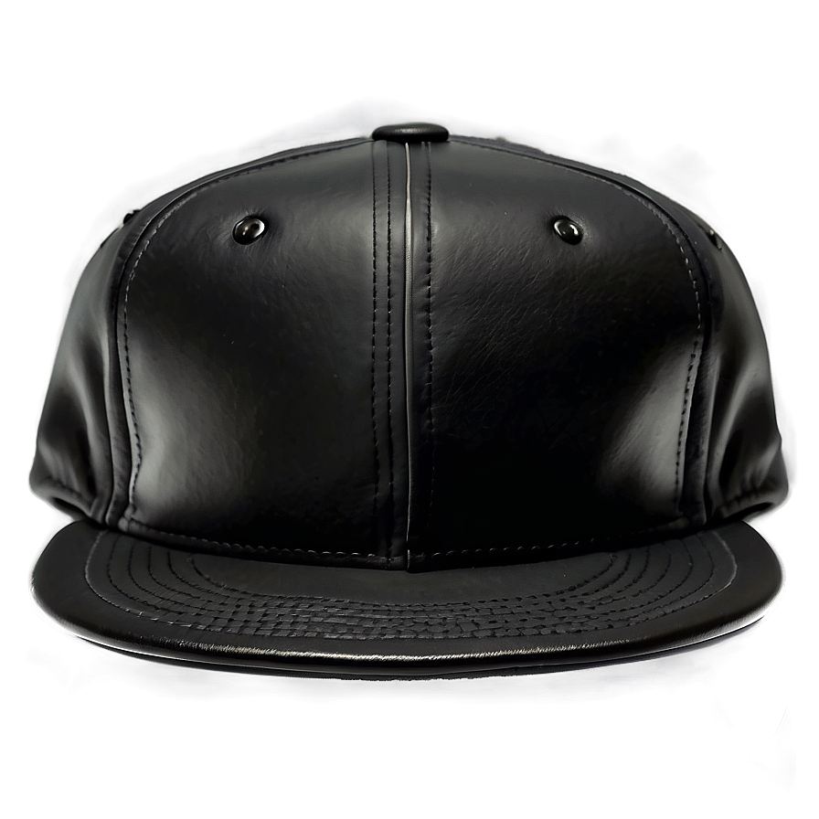 Black Leather Cap Png Gex PNG Image