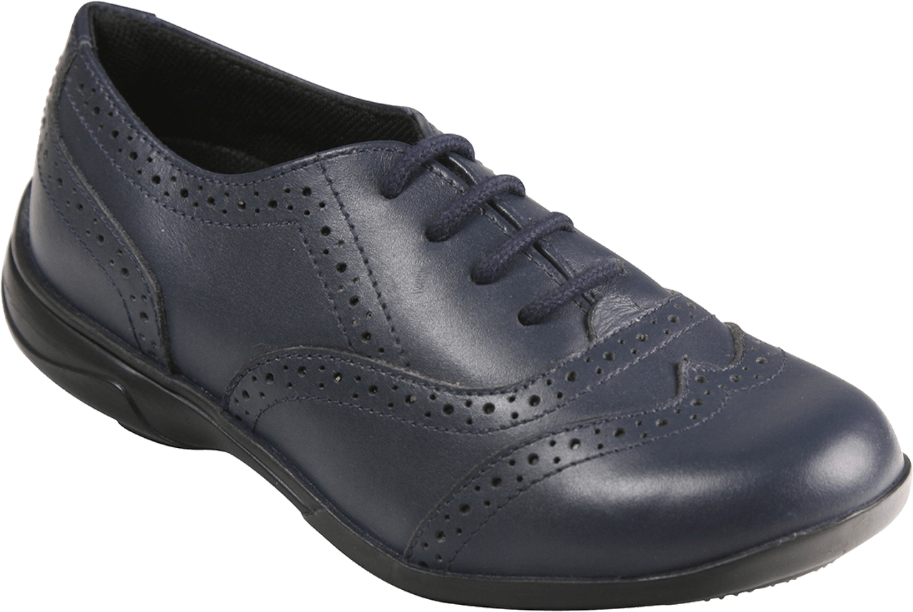 Black Leather Mens Dress Shoe PNG Image