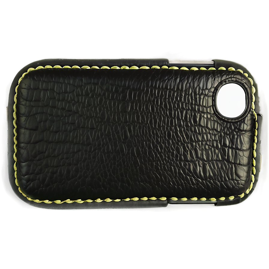 Black Leather Smartphone Case Png Ase33 PNG Image