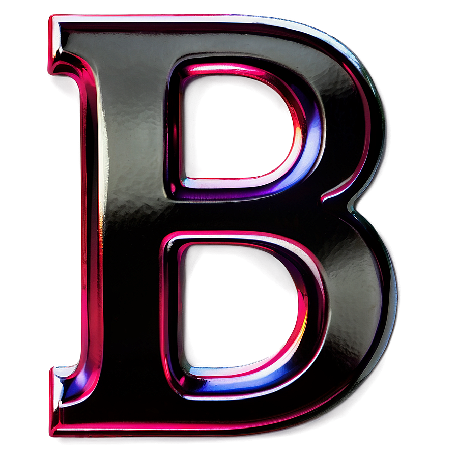 Black Letter B Graphic Png 06202024 PNG Image